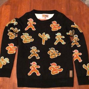 Tipsy Elves Ginga Ninja Ugly Christmas Sweater